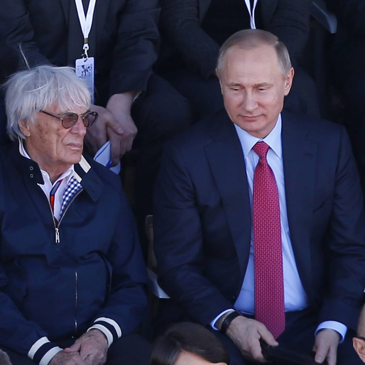 What did Bernie Ecclestone say about Vladimir Putin?