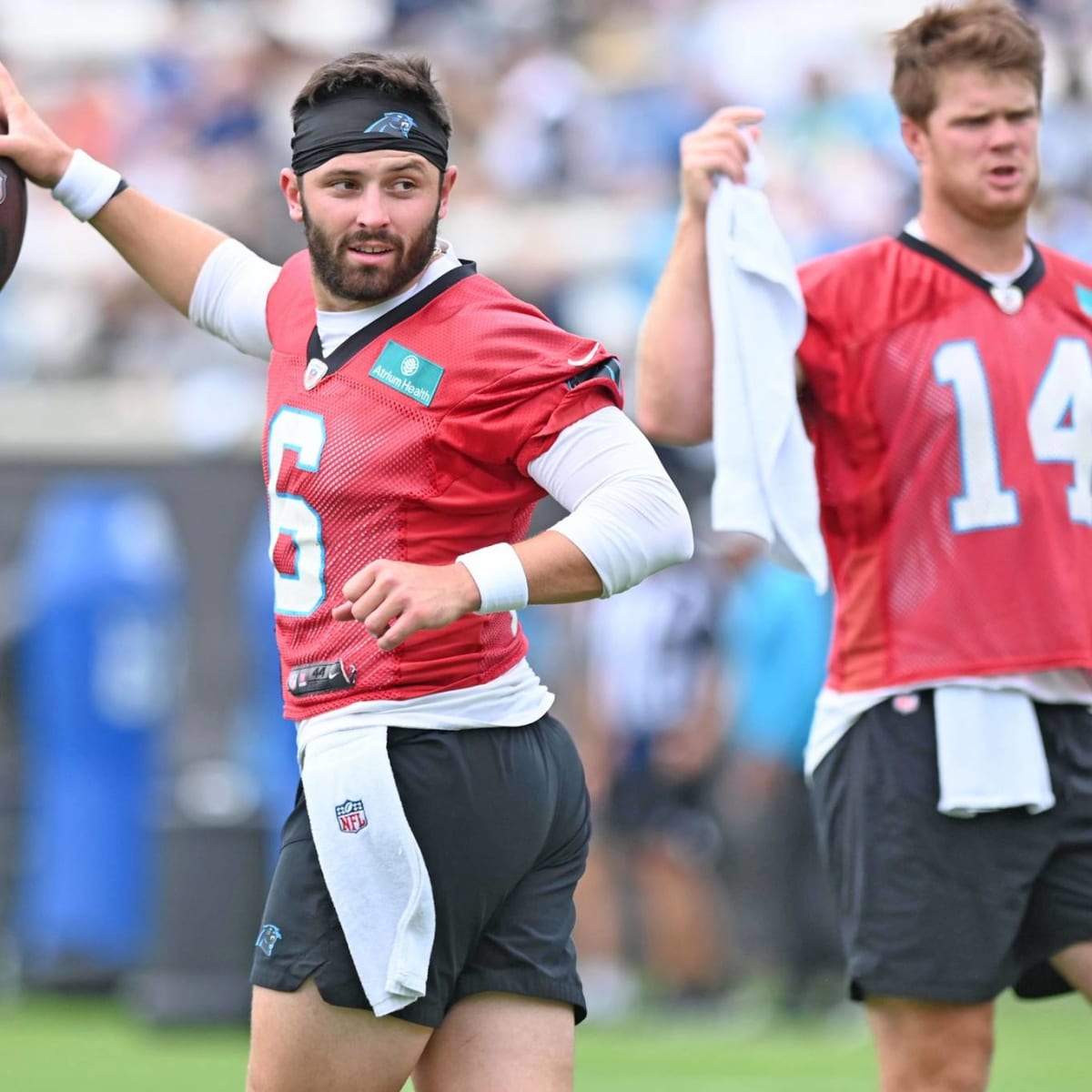 Baker Mayfield gets a fresh start under Rhule in Carolina — Inside The  Hashes