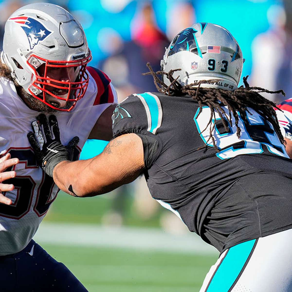 LOOK: Patriots, Panthers have huge brawl during joint practice