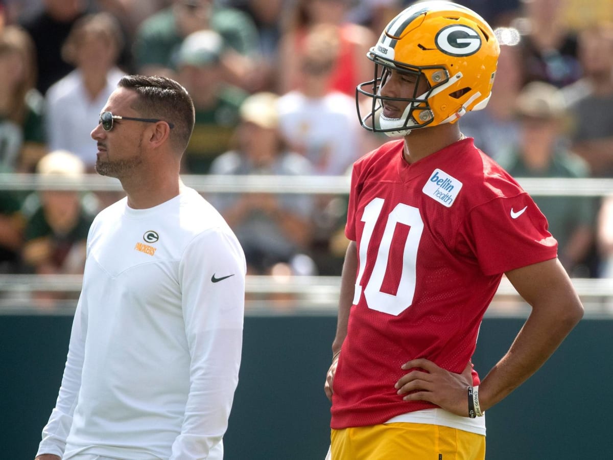 Packers coach Matt LaFleur provides context for Jordan Love's 3  interceptions