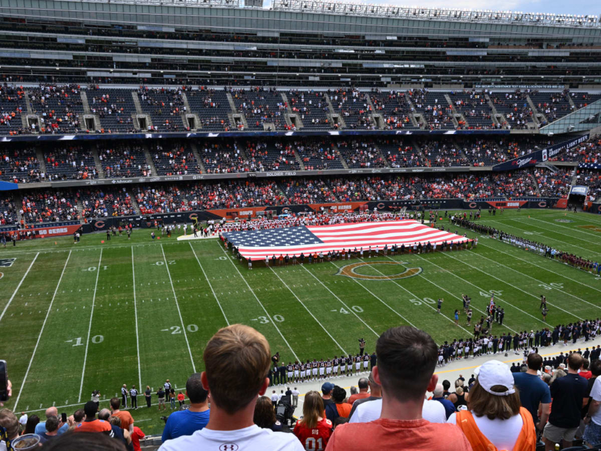 Soldier Field turf in poor condition ahead of Chiefs' game vs. Bears