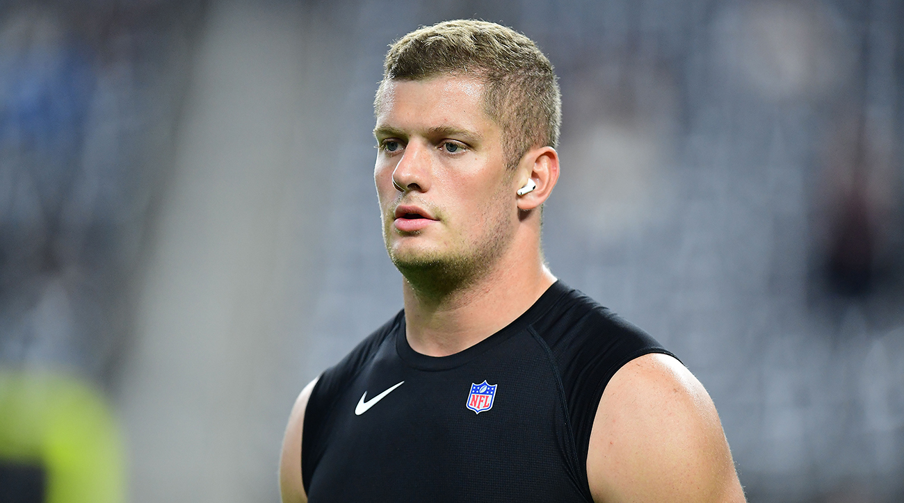 Carl Nassib retires from NFL after 7 seasons: 'A bittersweet moment' - The  Athletic