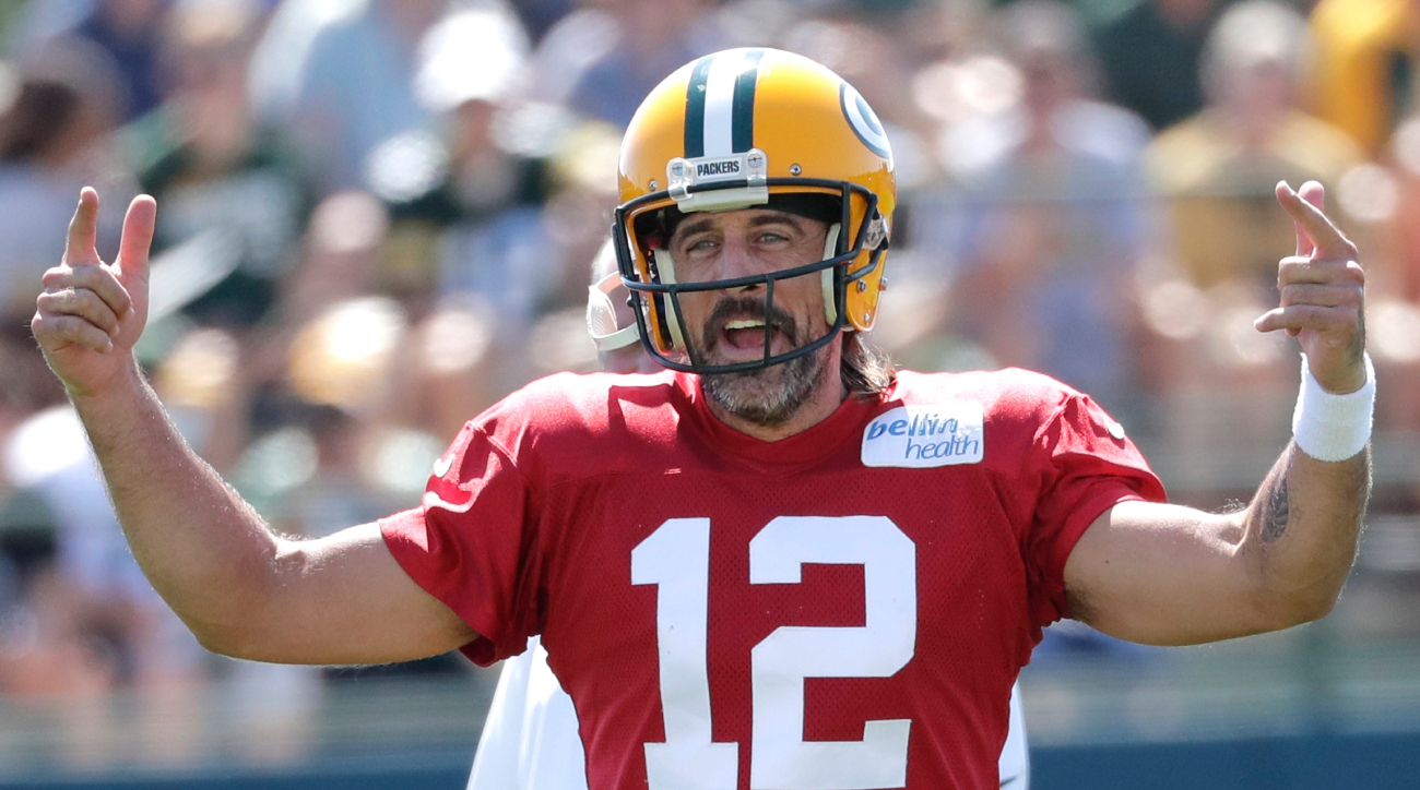 Aaron Rodgers critical of young Packers receivers: 'You keep dropping the  ball, you're not gonna be out there' 